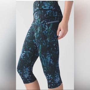 Lululemon Run Top Speed Crop Leggings